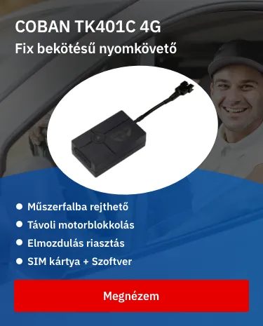 COBAN TK401C 4g lte jármű gps nyomkövető